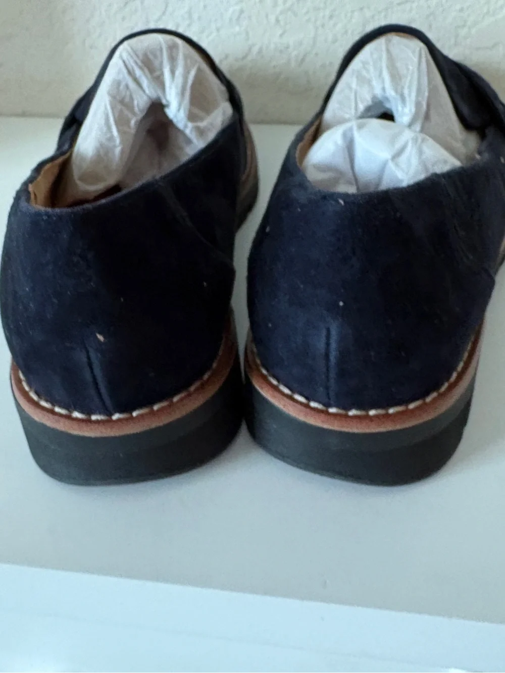 Easy Spirit Velia Slip On Loafers Womens Blue  E-VELIA-400 SZ 8 M NIB